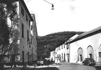 Piazza Marconi negli anni '50